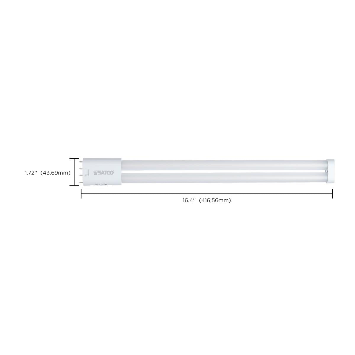 4 Pin PLL LED Lamp - 16W 2000LM Ballast Bypass - 3000K to 6500K Color Temperature - 2G11 Base - Perfect for Office Lighting, Retail Stores, and Home Use
