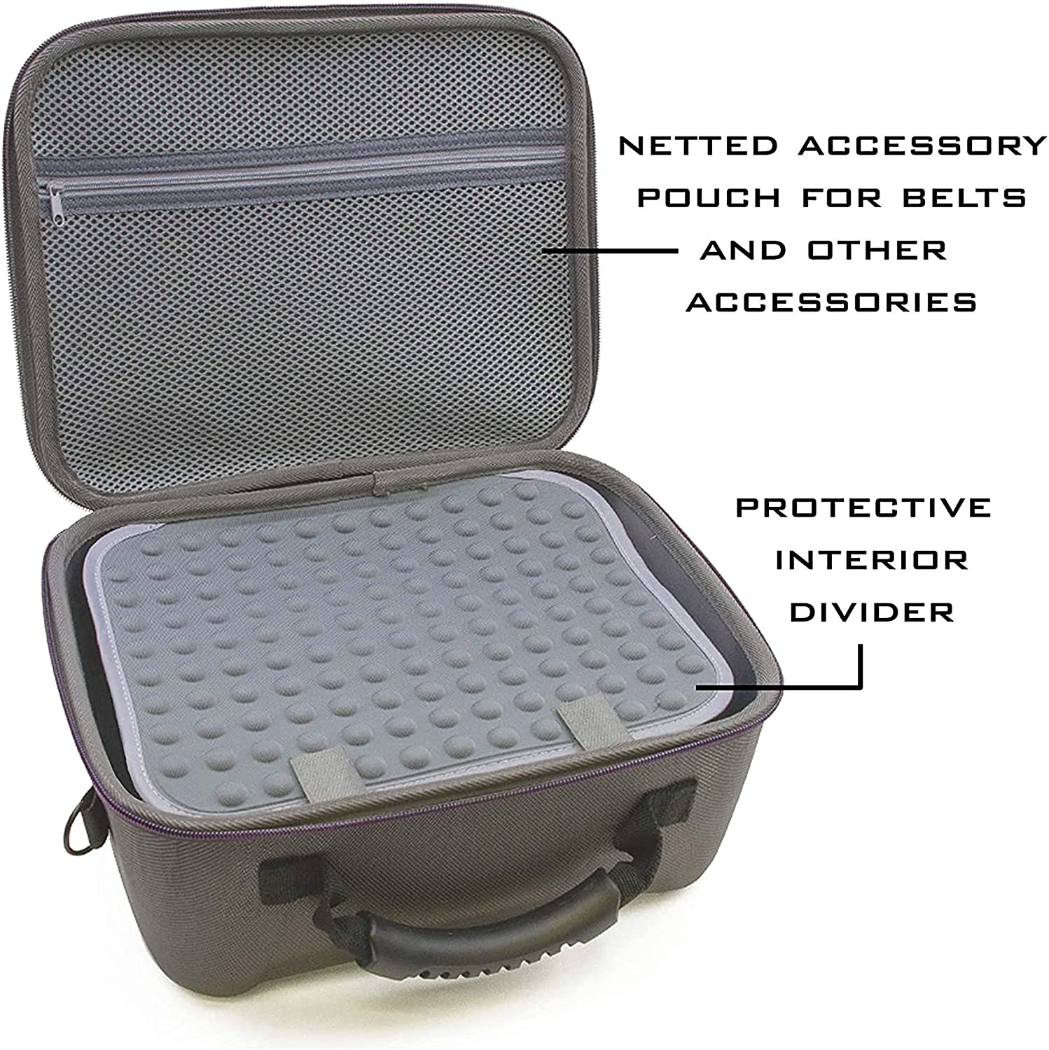 CASEMATIX Protective Carrying Case for Meeting Owl Pro & Owl Camera 360 - Durable Travel Storage Bag for Video Conference Accessories - Perfect for Business Meetings, Remote Work & Office Use