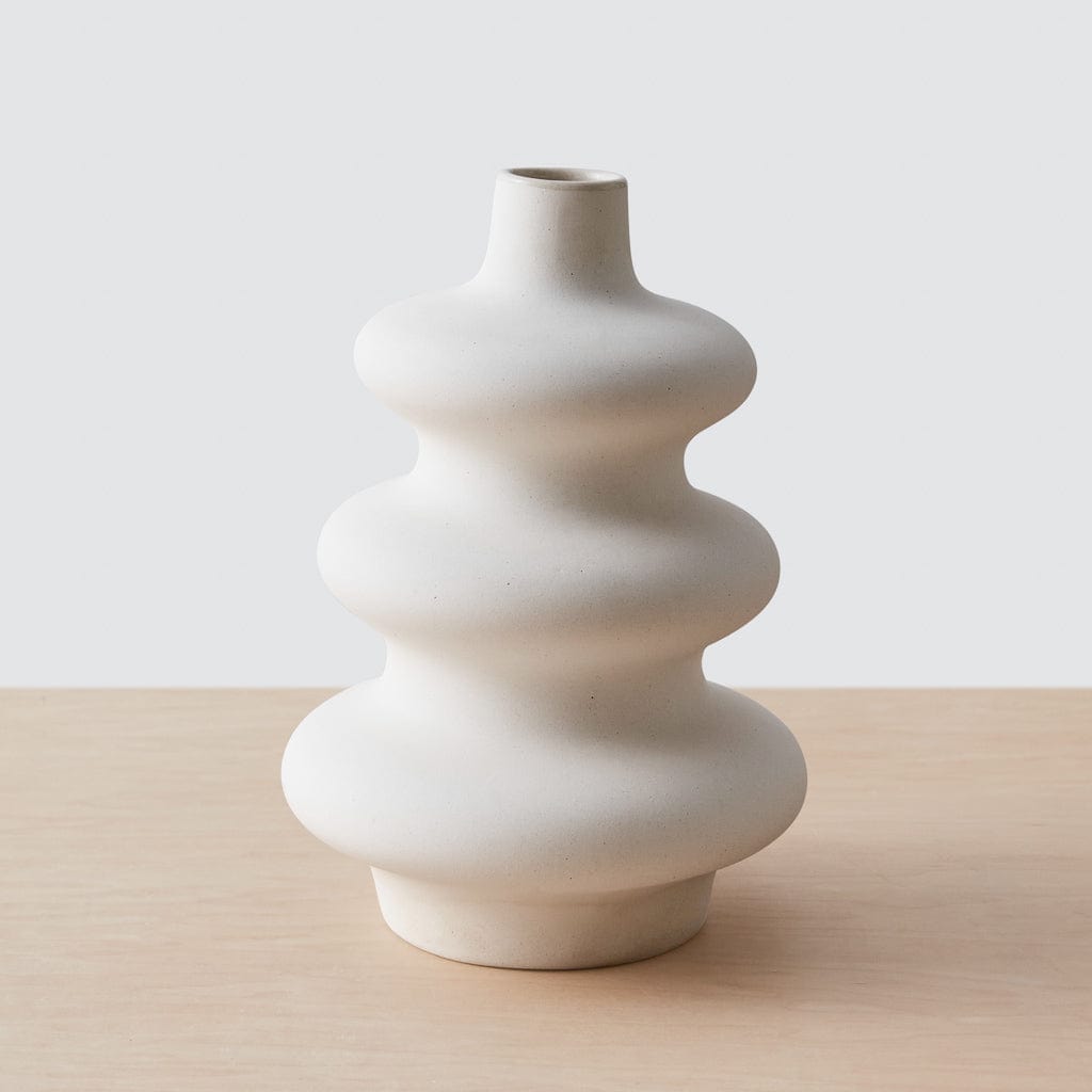 Binita Vase - Elegant Handcrafted Ceramic Flower Vase for Home Decor, Wedding Centerpiece & Gift Idea | Perfect for Living Room, Dining Table & Office Desk Decorations