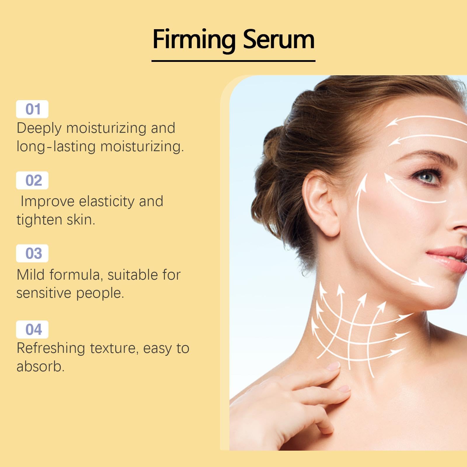 2 Pcs Hyaluronic Acid Serum for Face - Vitamin E & Collagen Firming Serum with Deep Nourishment | Anti-Aging, Reduces Fine Lines & Wrinkles | Daily Moisturizing Face Serum for Dry Skin, Day & Night Use