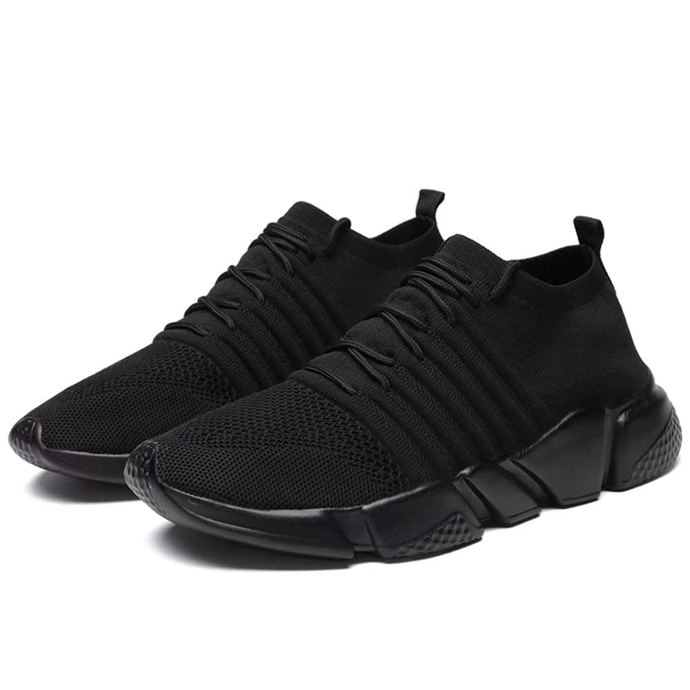 GSLMOLN Unisex Slip-On Sneakers - Ultra-Sock Knit, Breathable & Lightweight Walking Shoes for Men & Women | Perfect for Casual Wear, Travel & Daily Comfort