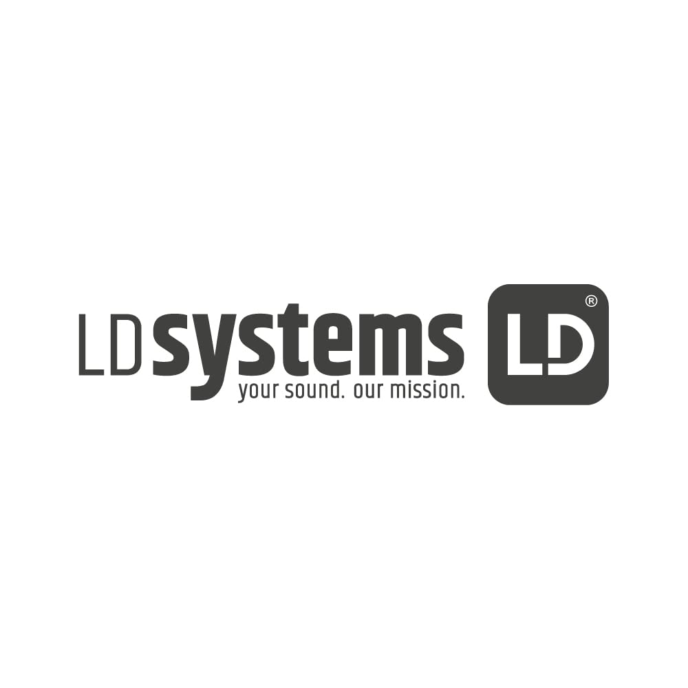 LD Systems WS 100 MH 1 Professional Wireless Headset with Microphone - Ideal for Podcasting, Gaming & Online Meetings