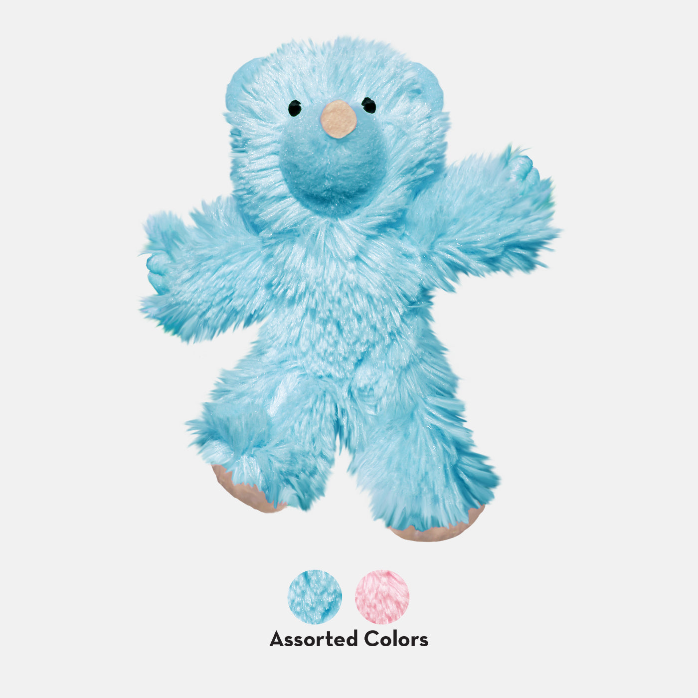 KONG Assorted Catnip Kitten Teddy Bear - Soft Plush Cat Toy with Natural Catnip for Play & Cuddling - Perfect for Kittens & Adult Cats Indoor Playtime