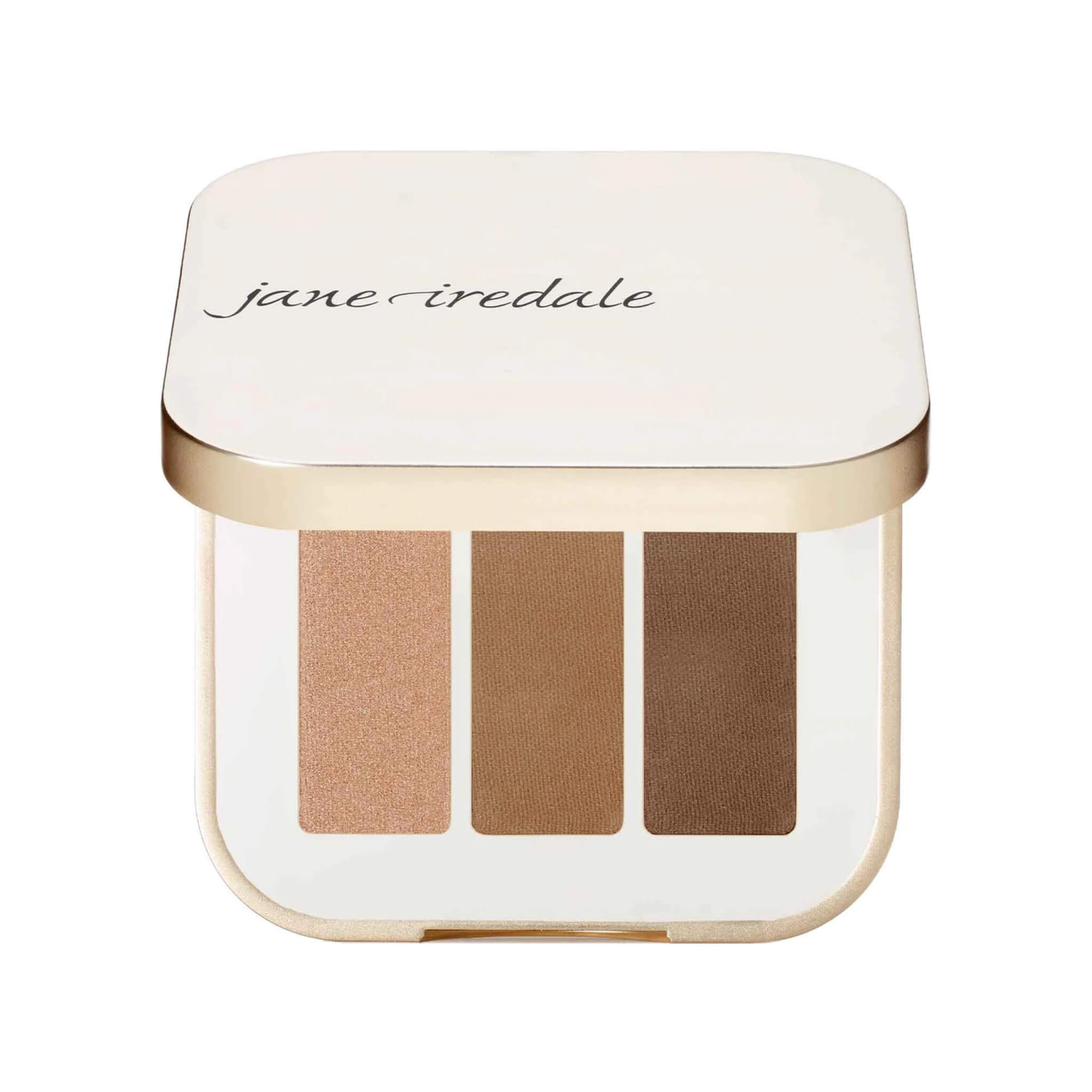PurePressed Eyeshadow Trio - Vegan & Cruelty-Free Mineral Eyeshadow Palette for Everyday Makeup | Soft Matte & Shimmer Finishes | Perfect for Day to Night Looks, Parties & Special Occasions
