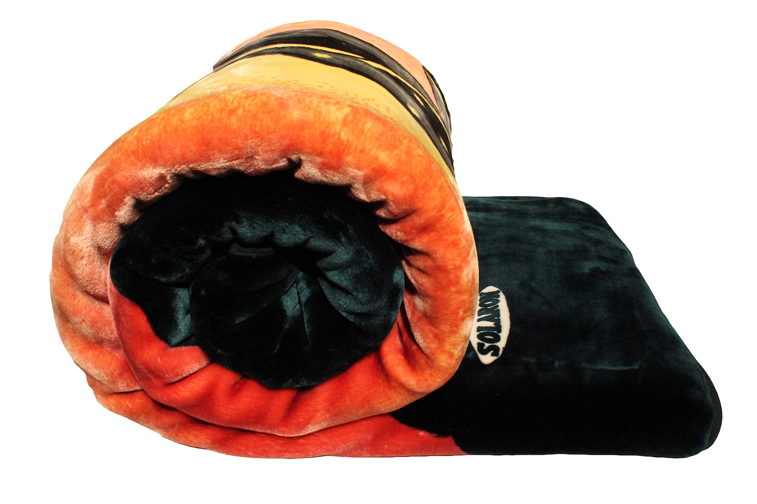 Premium Solaron King Virgin Mary Korean Mink Blanket - Ultra Soft & Luxurious Throw Blanket for Bed, Sofa, and Home Decor - Perfect Gift for Christmas & Cozy Nights