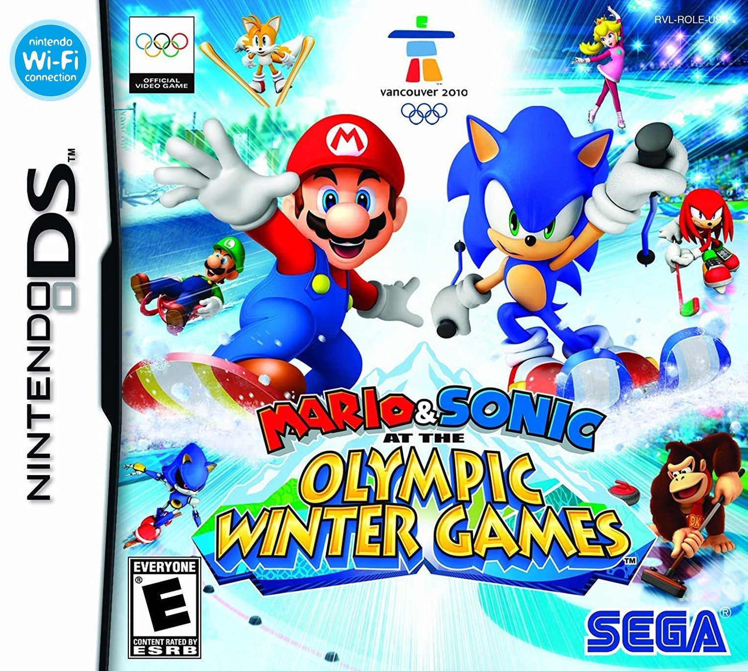 Mario and Sonic at the Olympic Winter Games - Nintendo Wii Sports Video Game for Kids & Adults - Perfect for Family Game Nights & Winter Olympics Parties