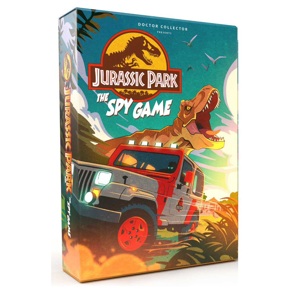 Doctor Collector Jurassic Park: The Spy Game Strategy Board Game for Ages 10+ | Family Game Night, Dinosaur Adventure, Educational STEM Toy