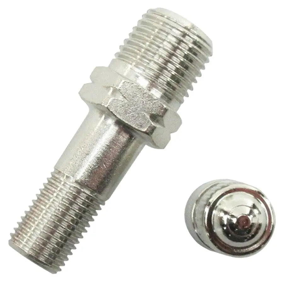 Dill 02500 Nickel Plated Tank Valve - High-Quality Brass Air Compressor Valve for Industrial & Home Use - Perfect for Air Tanks, Pneumatic Tools, and DIY Projects