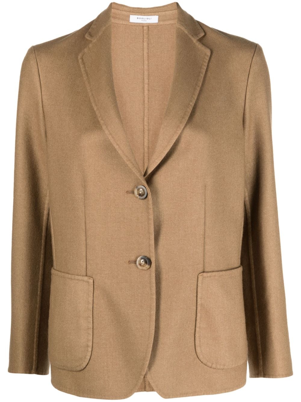 Boglioli Men's Camel Jacket - Premium Wool Blazer for Business & Casual Wear | Perfect for Office, Travel & Special Occasions