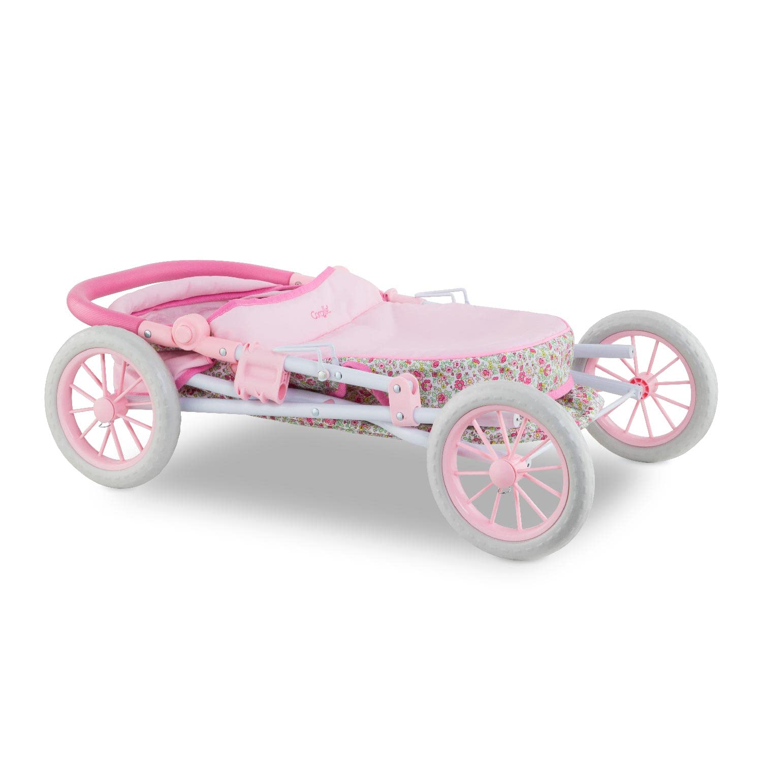 Corolle Mon Grand Poupon Doll Stroller - Adjustable Handle & Foldable Design for 14