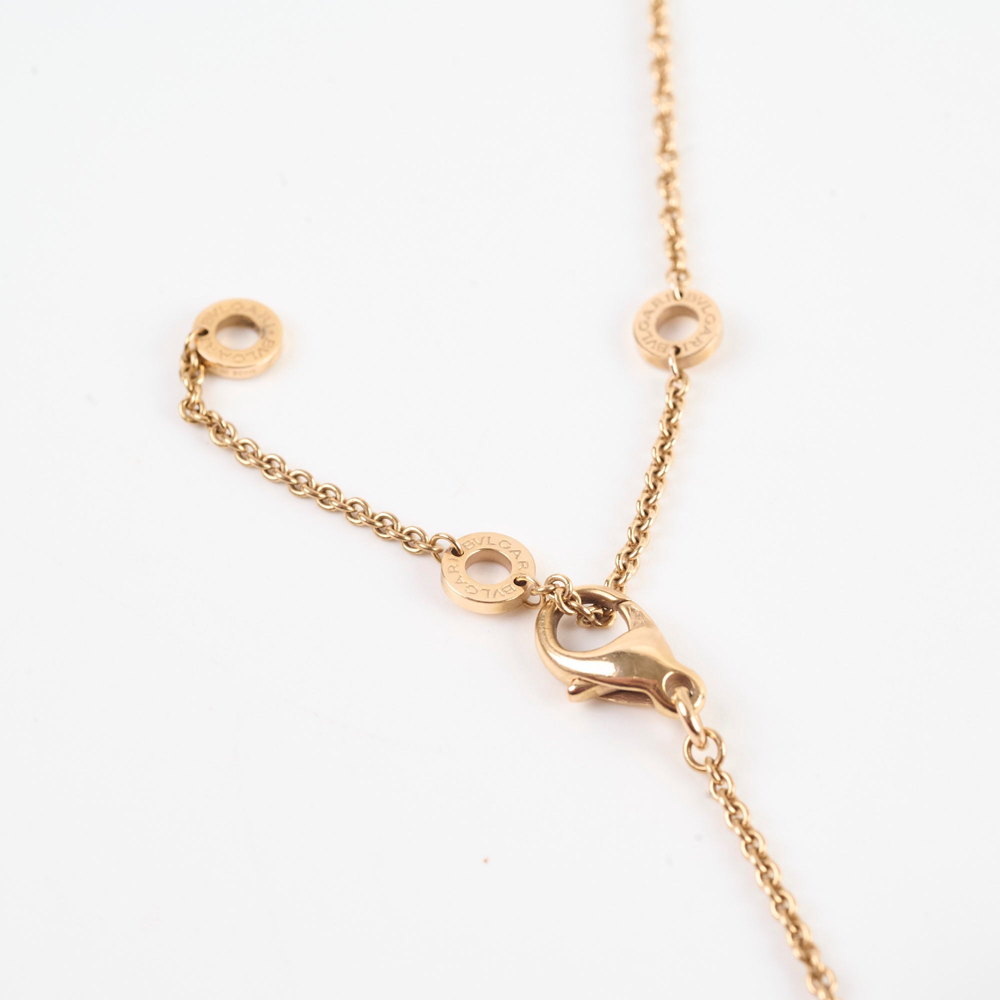 Bvlgari B.zero1 Diamond Necklace in 18K Rose Gold - Elegant Jewelry for Women, Perfect for Weddings, Anniversaries & Special Occasions