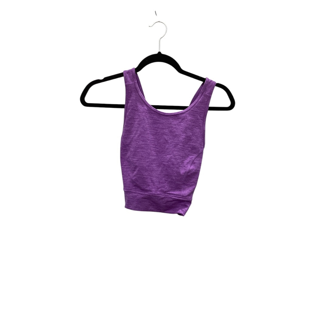 Joy Lab Purple Athletic Bra - Medium Size - High Support Workout Top for Running, Yoga & Gym