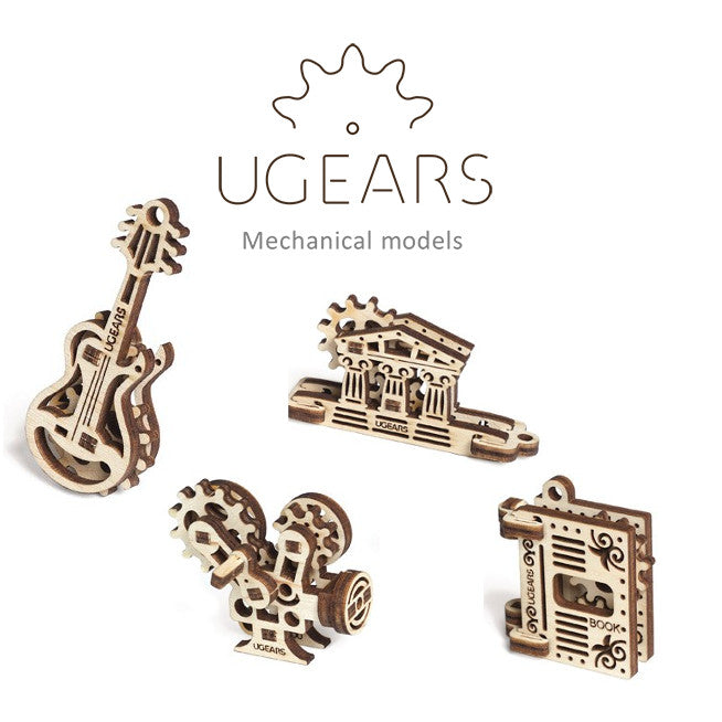 UGears U Fidget Creation - 3D Wooden Puzzle Fidget Toy for Adults & Kids - Stress Relief & Focus Tool - Perfect for Office, Home & Classroom Use