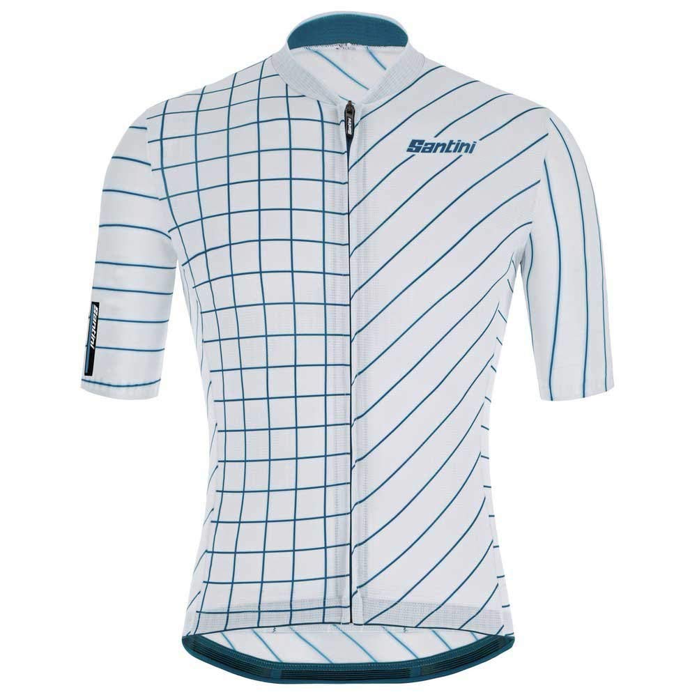 Santini Sleek Dinamo Jersey for Men - High-Performance Cycling Jersey for Road Biking & Training - Lightweight & Breathable Fabric for Comfortable Rides