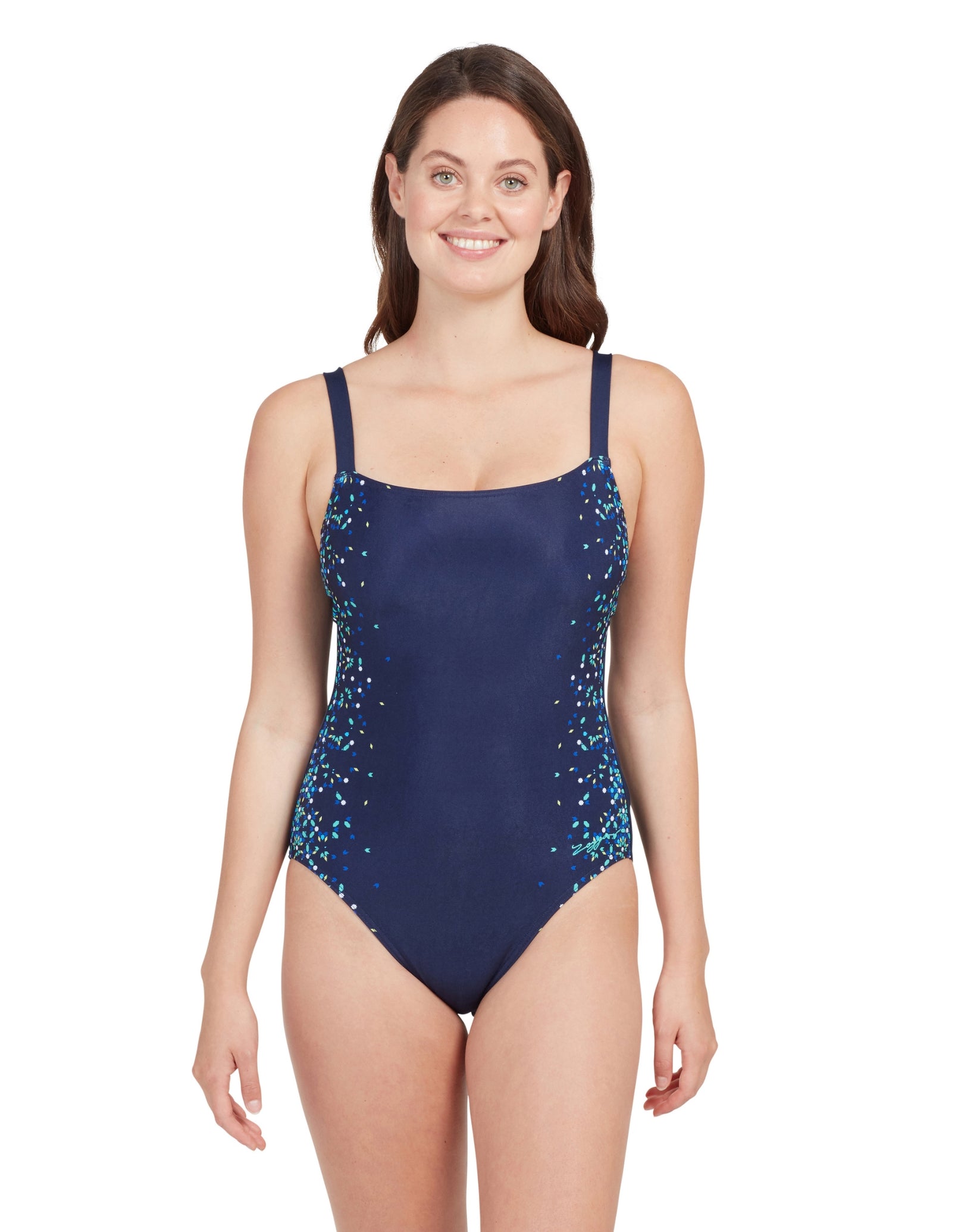 Adjustable Blue Chime Classicback Swimsuit for Women - Navy/Blue - Perfect for Beach, Pool & Summer Vacations