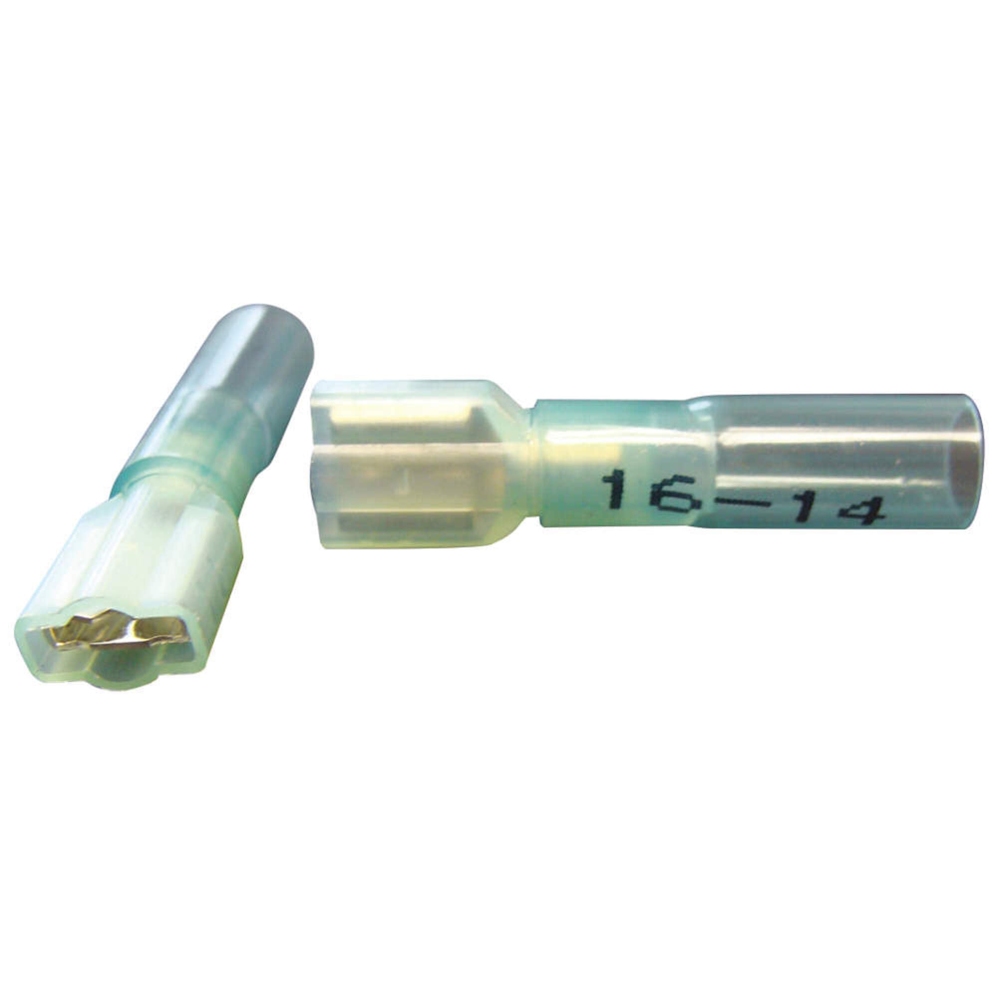 Blue Female Disconnect Wire Connectors 16-14AWG (Pack of 10) - Perfect for Automotive Wiring, Home Appliances & DIY Electrical Projects