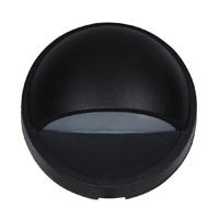 Halco Sollos DPL033 Textured Black Deck Post Lights - Outdoor Landscape Lighting for Patio, Garden, and Pathway Illumination | Weatherproof & Durable Design for Year-Round Use