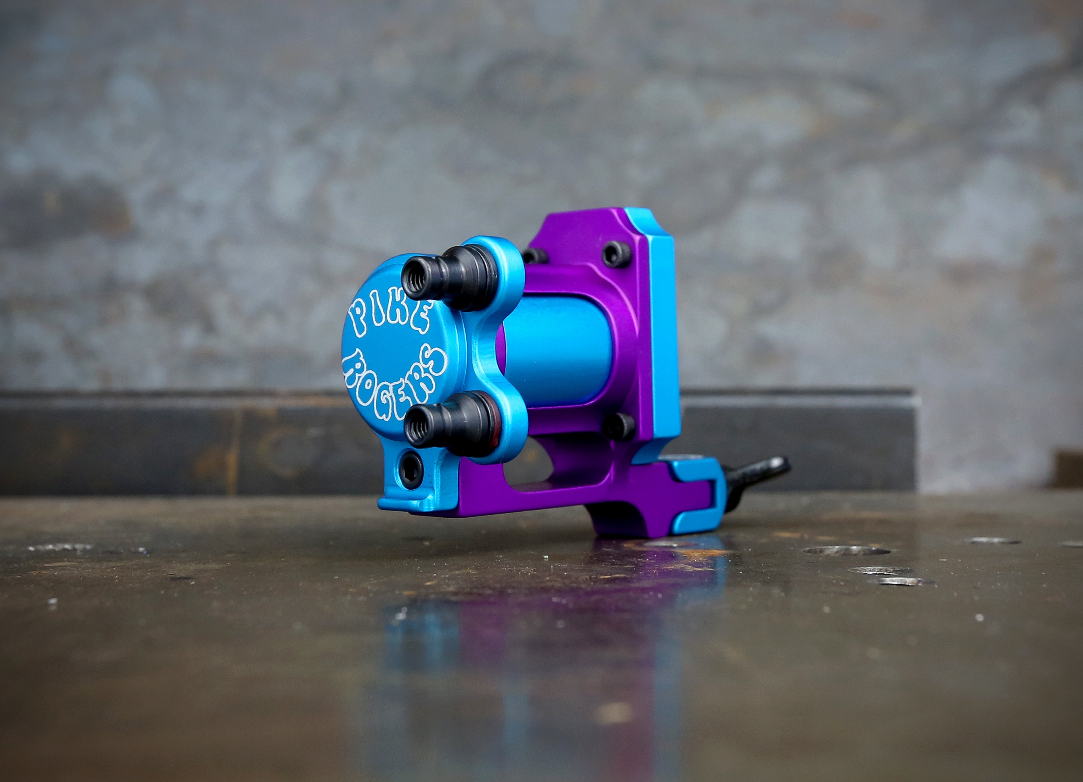 Limited Pike x Rogers Slider Rotary Watch - Purple & Blue Colorway - Perfect for Casual Wear, Outdoor Adventures & Fashion Statements
