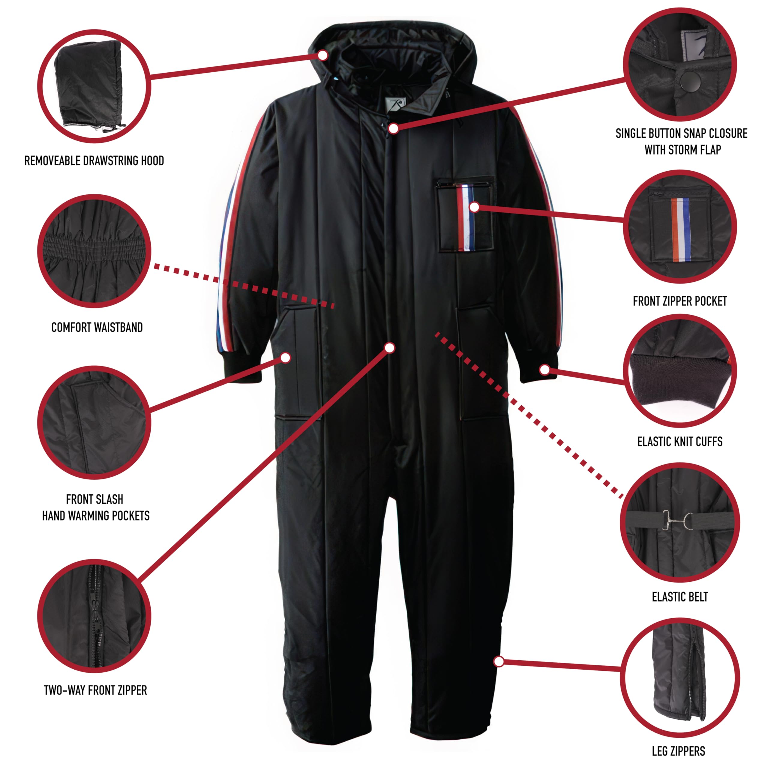 Rothco Ski and Rescue Suit for Men - Heavy Duty Waterproof Winter Jacket & Pants Set, 4X-Large - Ideal for Skiing, Snowboarding, Search & Rescue Operations, and Extreme Cold Weather Activities