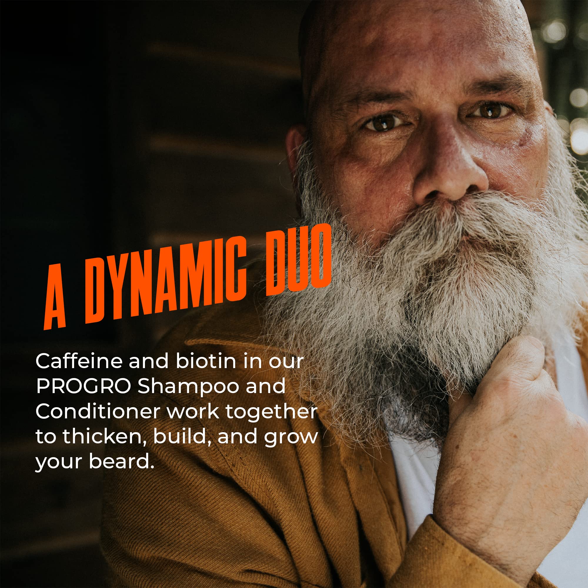Wild Willies Beard Shampoo & Conditioner Set - Biotin & Caffeine Enriched for Beard Growth & Hydration, 4oz - Softens & Strengthens Facial Hair for Daily Grooming & Styling