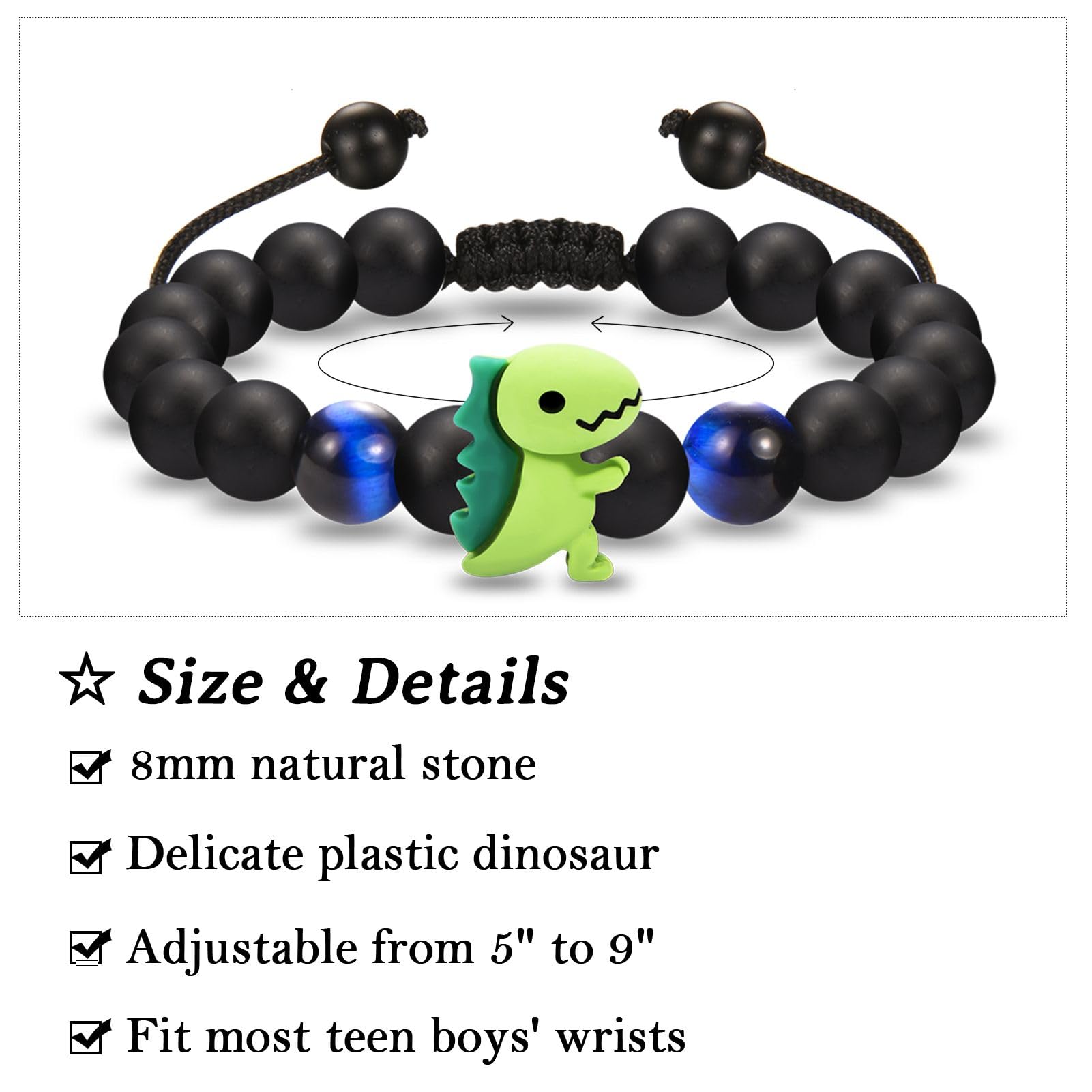 Leyung Bracelet for Boys and Girls - Stylish Kids Jewelry Gift for Birthday, Christmas, Valentine's, Easter, First Day of School & Graduation | Perfect for Preschool, Kindergarten & Special Occasions