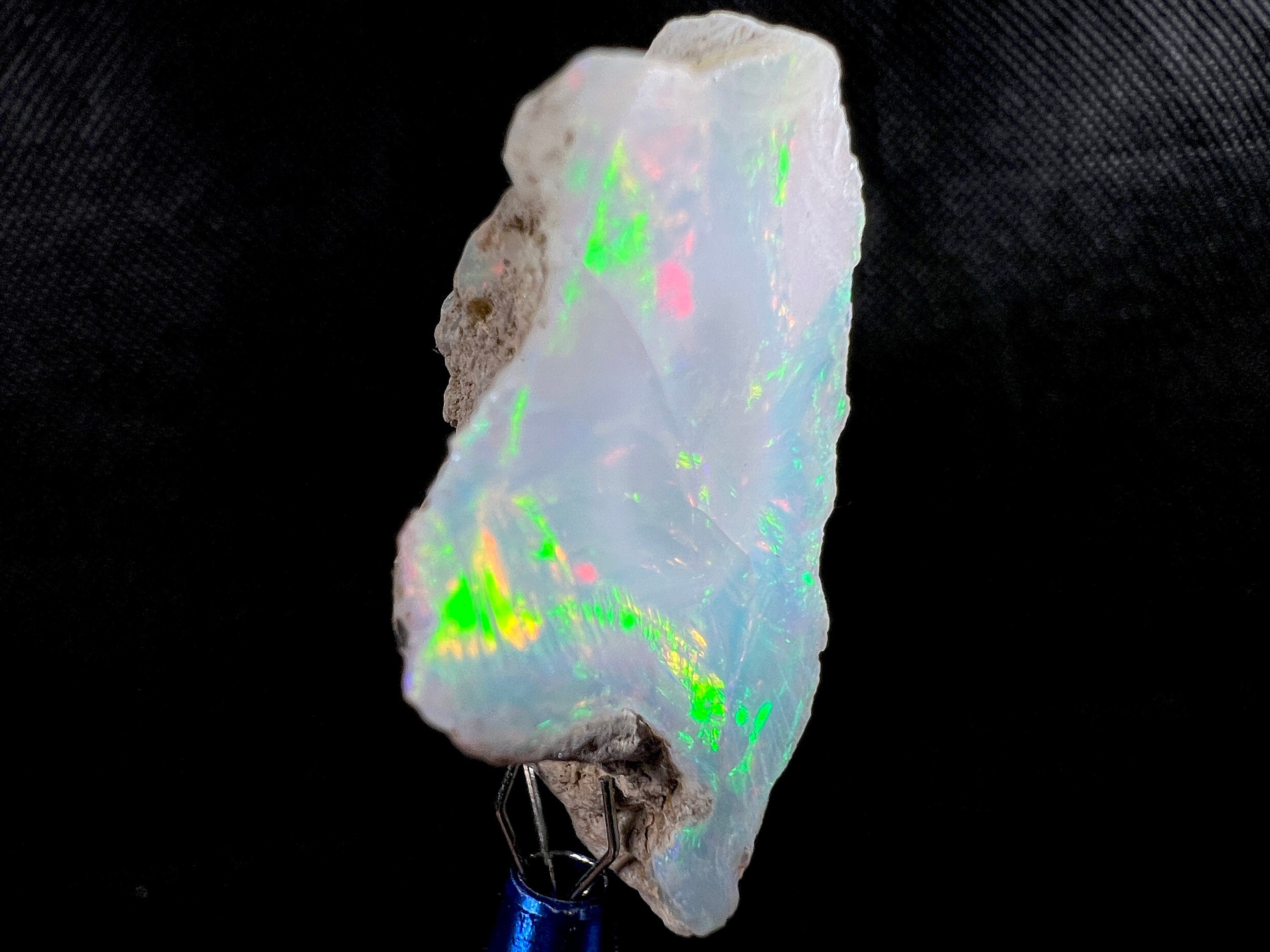 Premium 4A+ Welo Opal Raw Crystal - Natural Cutting Grade Opal Gemstone, October Birthstone for Jewelry Making (50723) | Perfect for Engagement Rings, Necklaces & Healing Crystal Collections