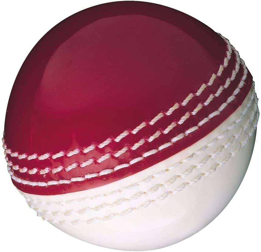 Raydn Skills Test Red and White Cricket Training Ball - Perfect for Practice, Coaching, and Match Preparation