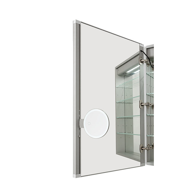 Aquadom Signature Royale 36x36 LED Lighted Bathroom Medicine Cabinet - Perfect for Modern Homes & Spa-Like Bathrooms