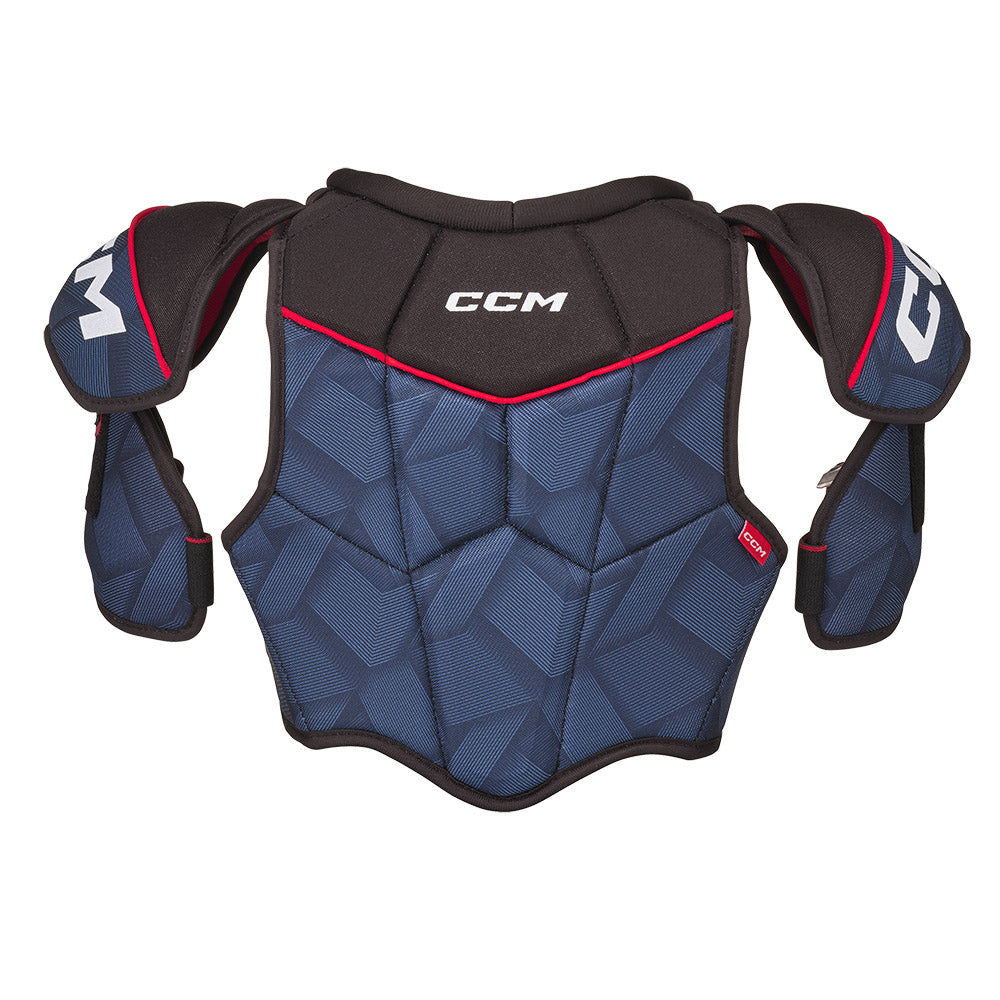 CCM Next Junior Ice Hockey Shoulder Pads - Youth Protective Gear for Hockey Players - Perfect for Practice & Games