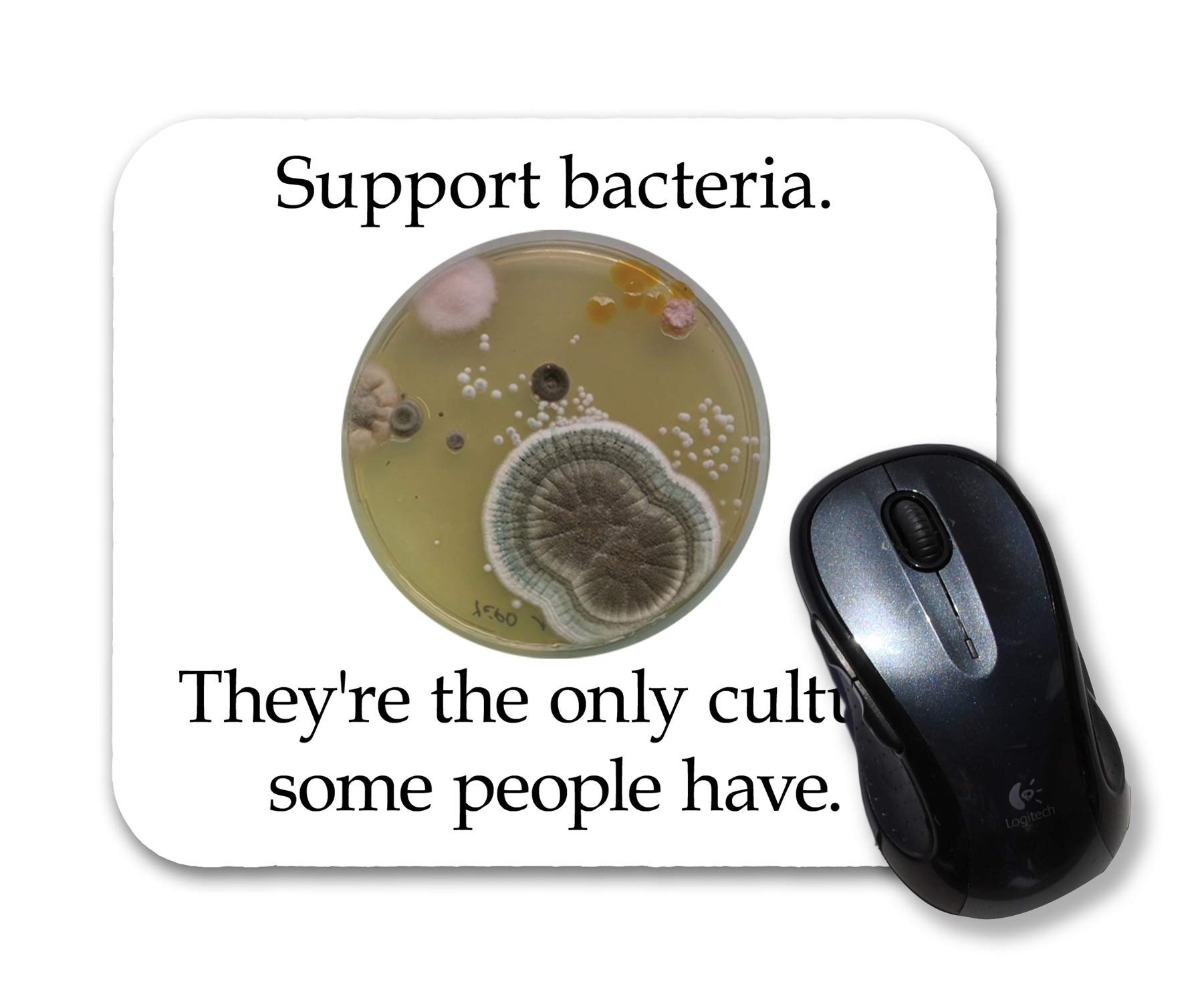 Ergonomic Antibacterial Mouse Pad for Computers - Non-Slip Wrist Support for Office, Gaming & Home Workspace Comfort