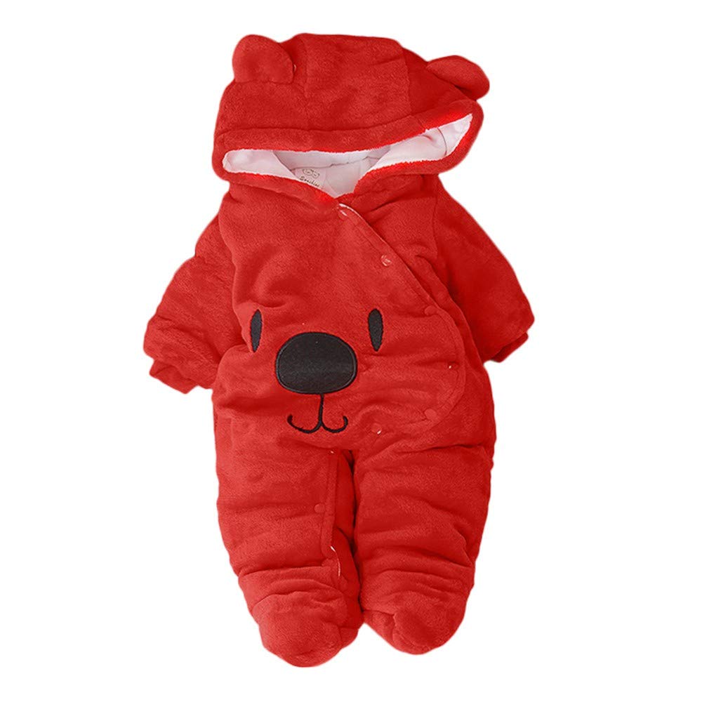 Adorable Bear Hooded Romper for Baby Boys & Girls - Soft Velvet Jumpsuit for Summer Outfits - Perfect for Playtime, Parties & Photo Shoots