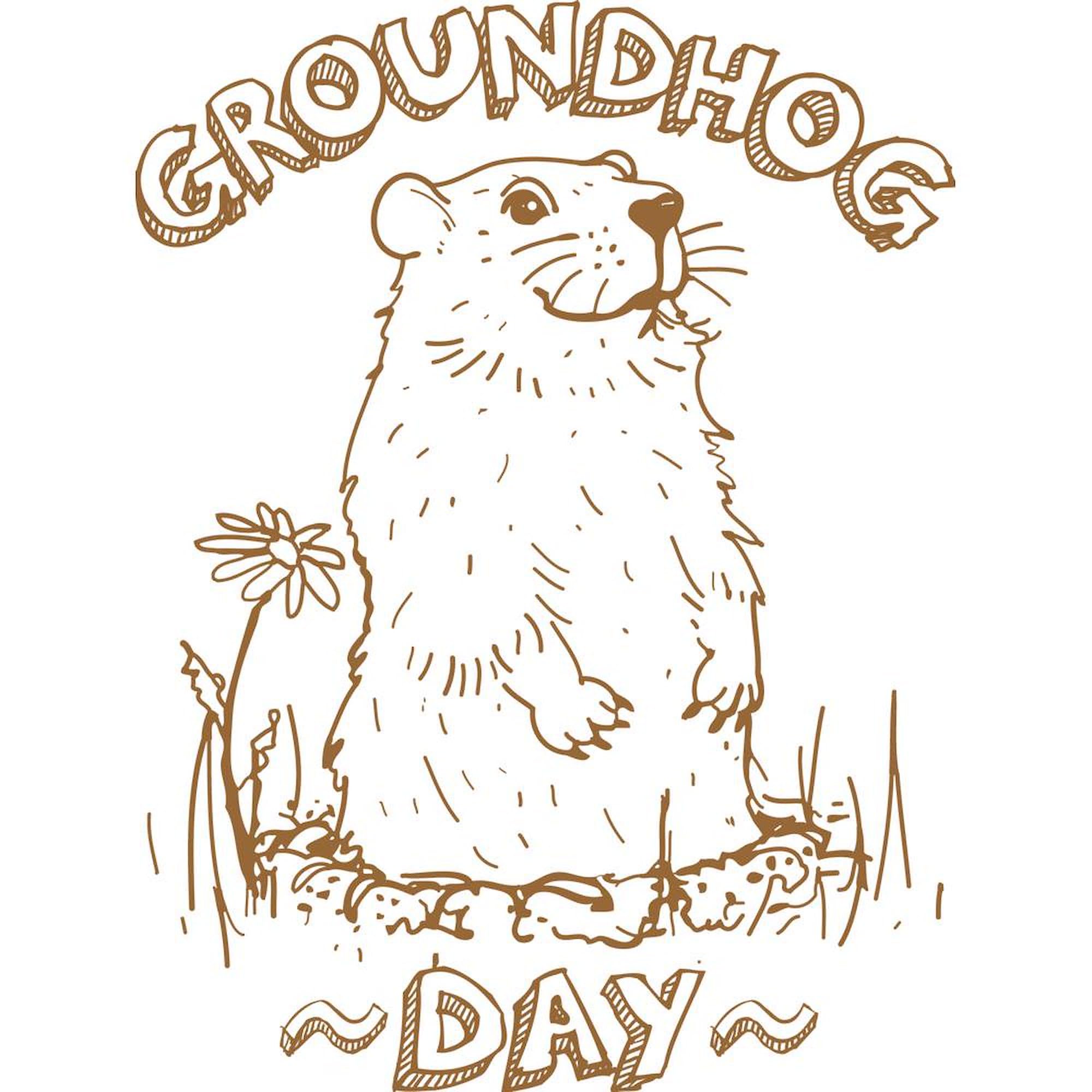Groundhog Day Ceramic Coffee Mug 15 oz (444 ml) - Funny & Unique Gift for Coffee Lovers - Perfect for Home, Office & Holiday Celebrations