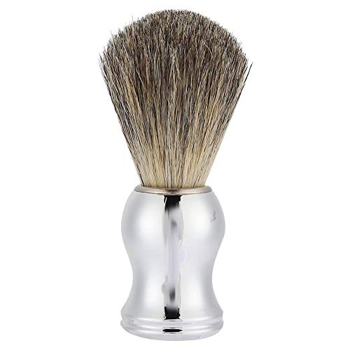 Premium Men's Shaving Brush - Professional Badger Hair Beard & Facial Grooming Tool for Smooth Shaving at Home or Barber Shop | Ideal for Wet Shaving, Lather Building & Skin Exfoliation