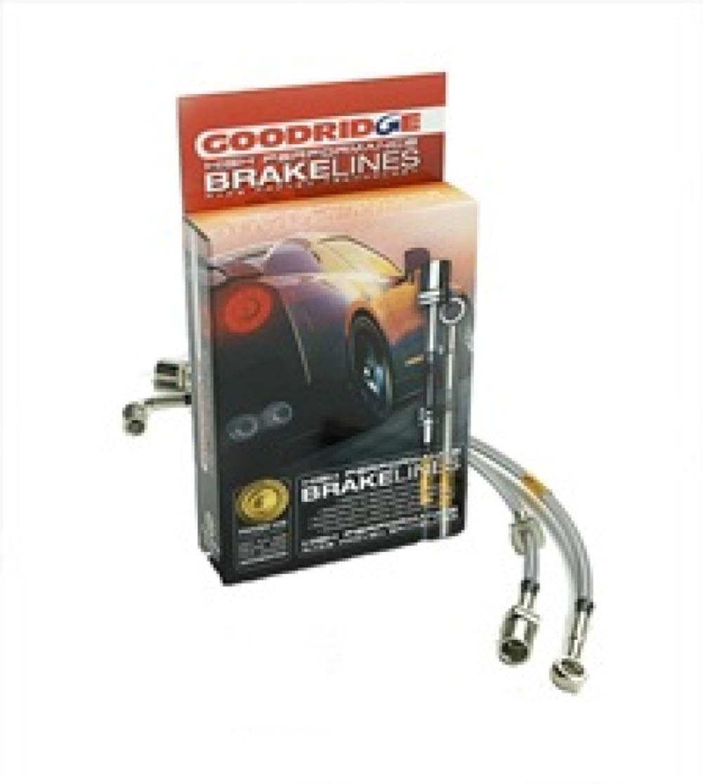 Goodridge 22136 Stainless Steel Brake Line Kit - High Performance Brake Lines for Cars, Trucks & Motorcycles - Perfect for Racing, Off-Road & Daily Driving