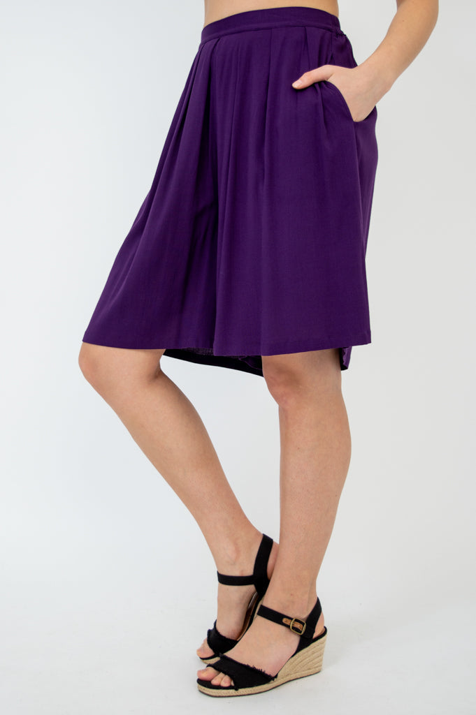 Betty Shorts - Women's Linen Bamboo Blend Casual Shorts | Comfortable & Breathable for Summer | Perfect for Beach, Travel & Lounge Wear