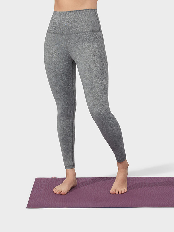Manduka Foundation High Rise Women's Leggings - Yoga Pants for Women with Tummy Control - Perfect for Yoga, Pilates, Gym & Everyday Wear