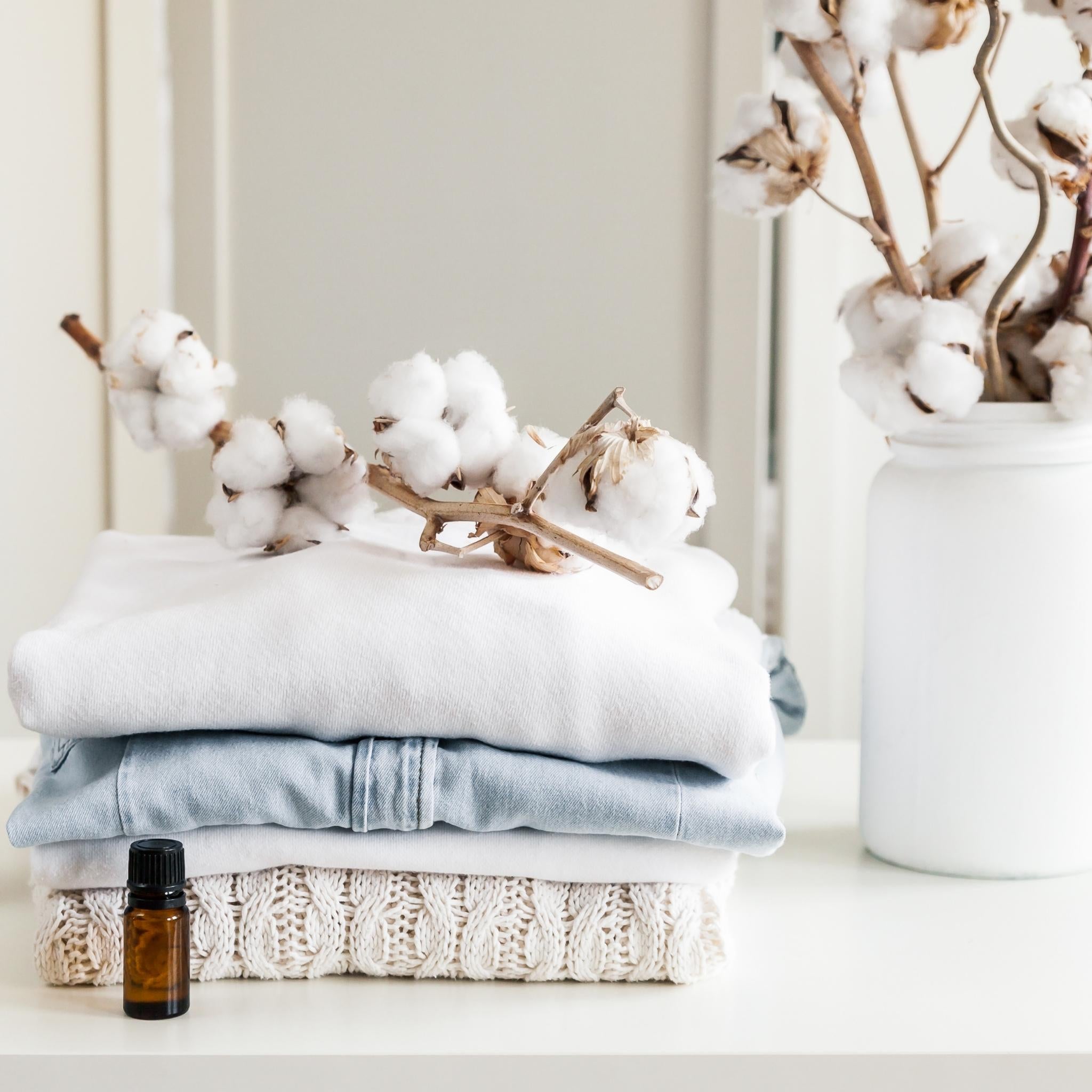 Premium Clean Cotton Fragrance Oil - Long Lasting Scent for Home, Office & Car - Relaxing Aromatherapy Essential Oil for Diffusers, Candles & DIY Projects