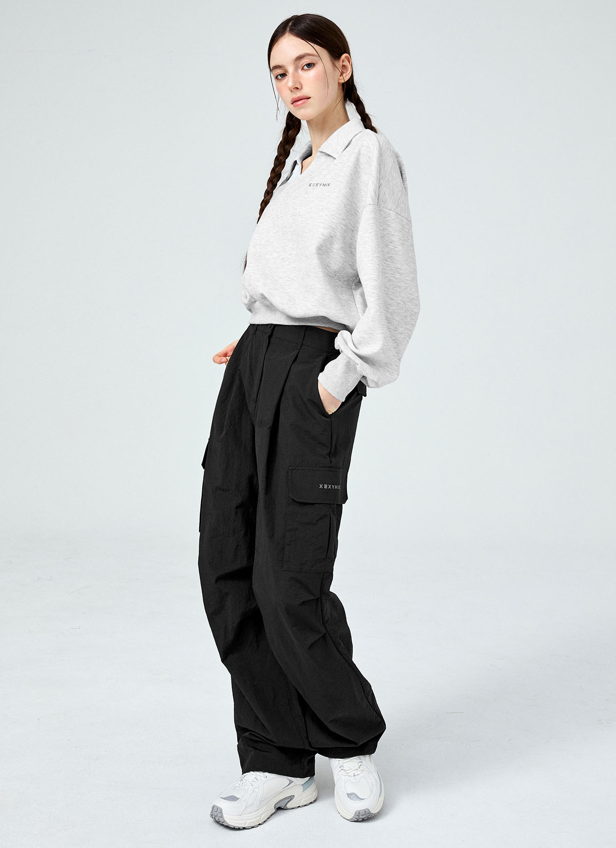 Comfortable Utility Wide Leg Pants for Women - Stretchy Casual Lounge Pants for Home, Work & Travel | Plus Size Options Available