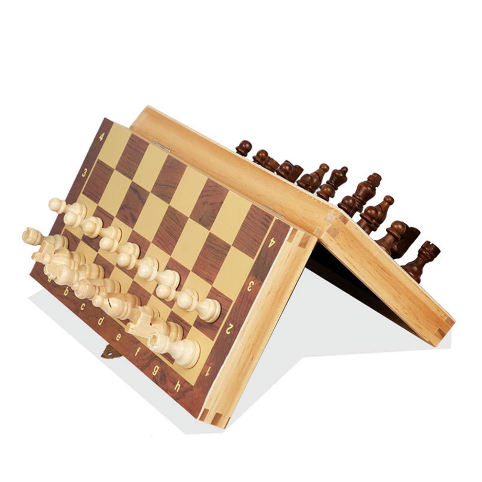 Premium Magnetic Wooden Chess Set - 24