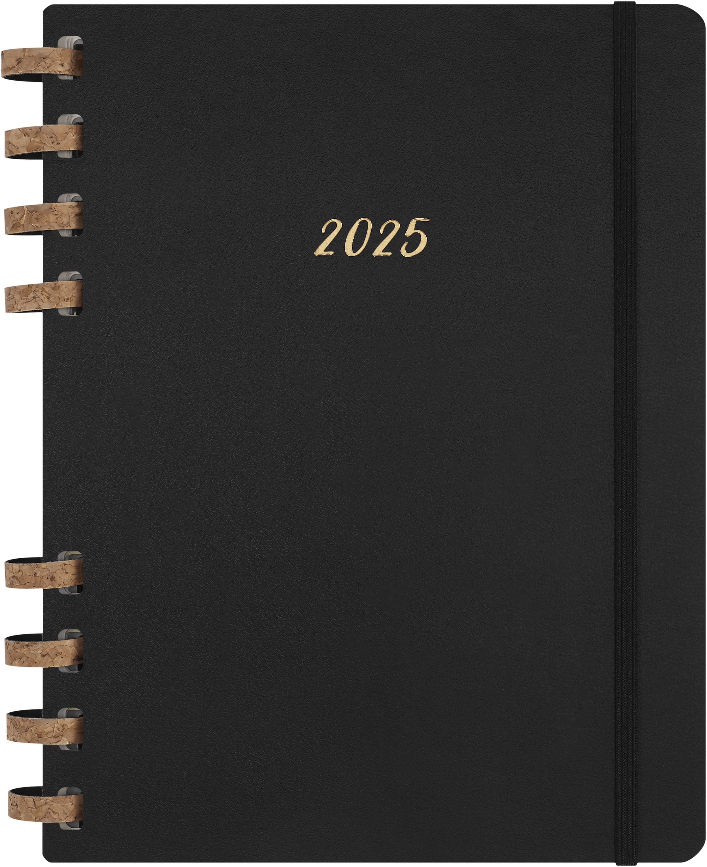 2025 Moleskine 12-Month Spiral Bound Weekly Planner - Hard Cover Notebook, 7.5