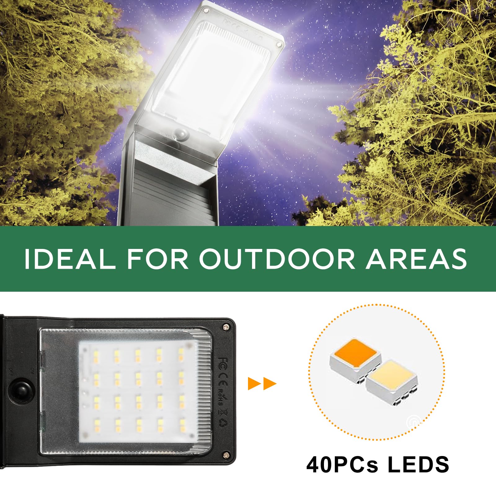 6 Pack Solar Pathway Lights Waterproof - Super Bright LED Landscape Lighting for Yard, Lawn, Patio, Driveway, Sidewalk & Garden Decor | Perfect for Outdoor Lighting & Nighttime Safety