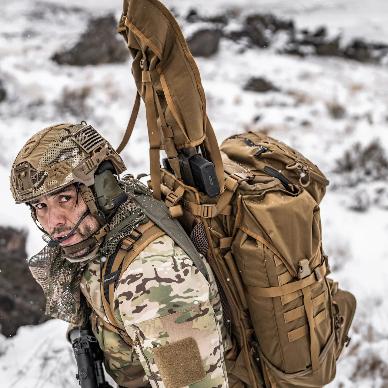 Eberlestock Operator Scout and Sniper Backpack - 5-Day Tactical Pack for Hunting, Hiking & Outdoor Adventures | Durable Military-Grade Gear