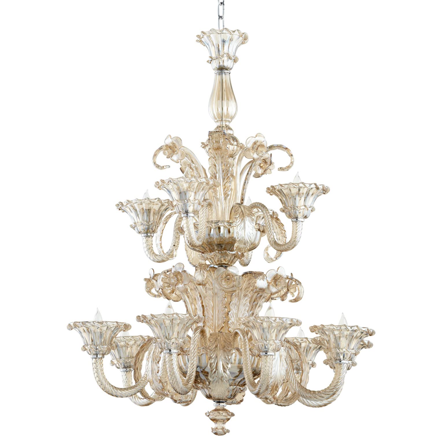Cyan Design 06446 La Scala 12-Light Large Crystal Chandelier - Elegant Dining Room & Foyer Lighting for Luxury Home Decor
