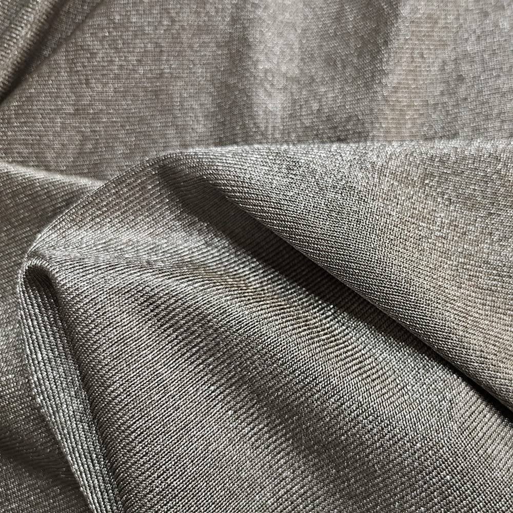 100% Pure Silver Fiber Knitting Fabric - Conductive EMF/RFID/EMI/RF Anti-Radiation Material (1M x 1.5M) for Maternity Wear, DIY Clothing & EMF Protection Projects - Ideal for Pregnancy, Radiation Shielding & Smart Fabric Crafts