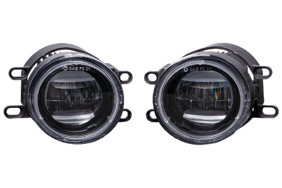 2012-2021 Toyota Tacoma & Tundra Diode Dynamics Elite Series Fog Lights Kit - White LED Pair for Off-Road & Night Driving