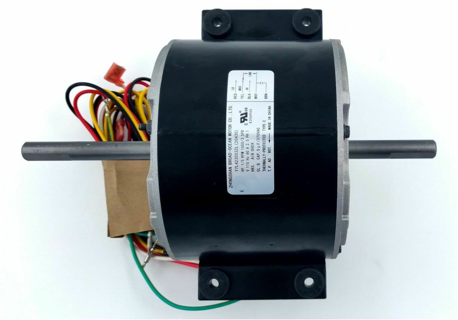 Dometic Brisk Air II AC Condenser Fan Motor 3315332.005 - Replacement Cooling Unit for RV & Marine Refrigerators - Perfect for Outdoor Adventures & Off-Grid Living