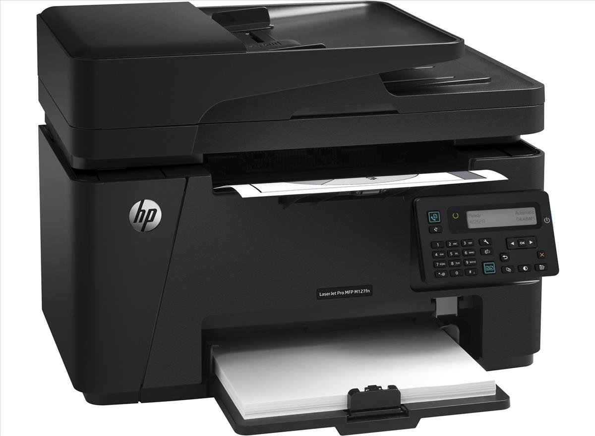 HP Laserjet Pro M127fn Wireless All-in-One Monochrome Laser Printer with Scanning, Copying & Fax - CZ181A | Ideal for Home Office & Small Business Printing Needs