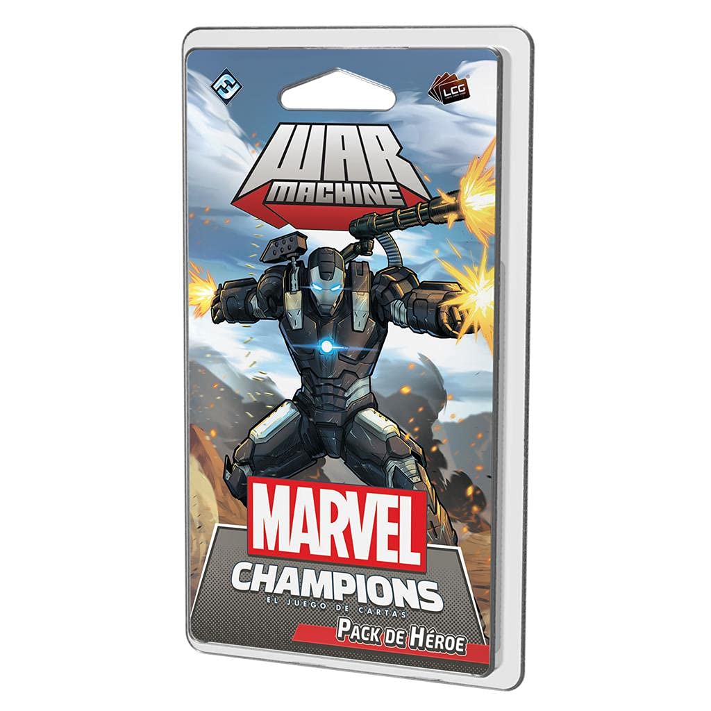 Marvel Champions: The Card Game - War Machine Expansion | Cooperative Superhero Deck-Building Game for 2-4 Players | Perfect for Game Nights & Superhero Fans