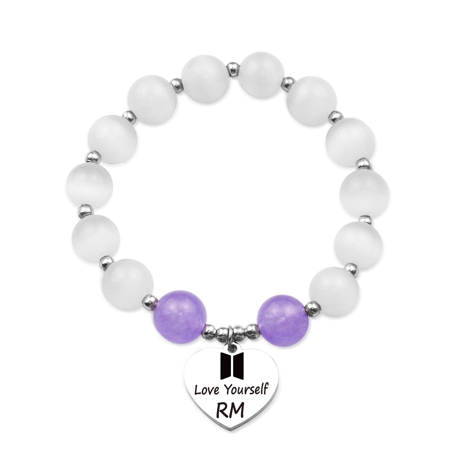 BTS Bangtan Boys Love Yourself Bracelet - Kpop Fan Gift for ARMY, BTS Concert Merchandise, Unisex Korean Music Accessory - Perfect for Concerts, Birthdays, and Fan Meetups