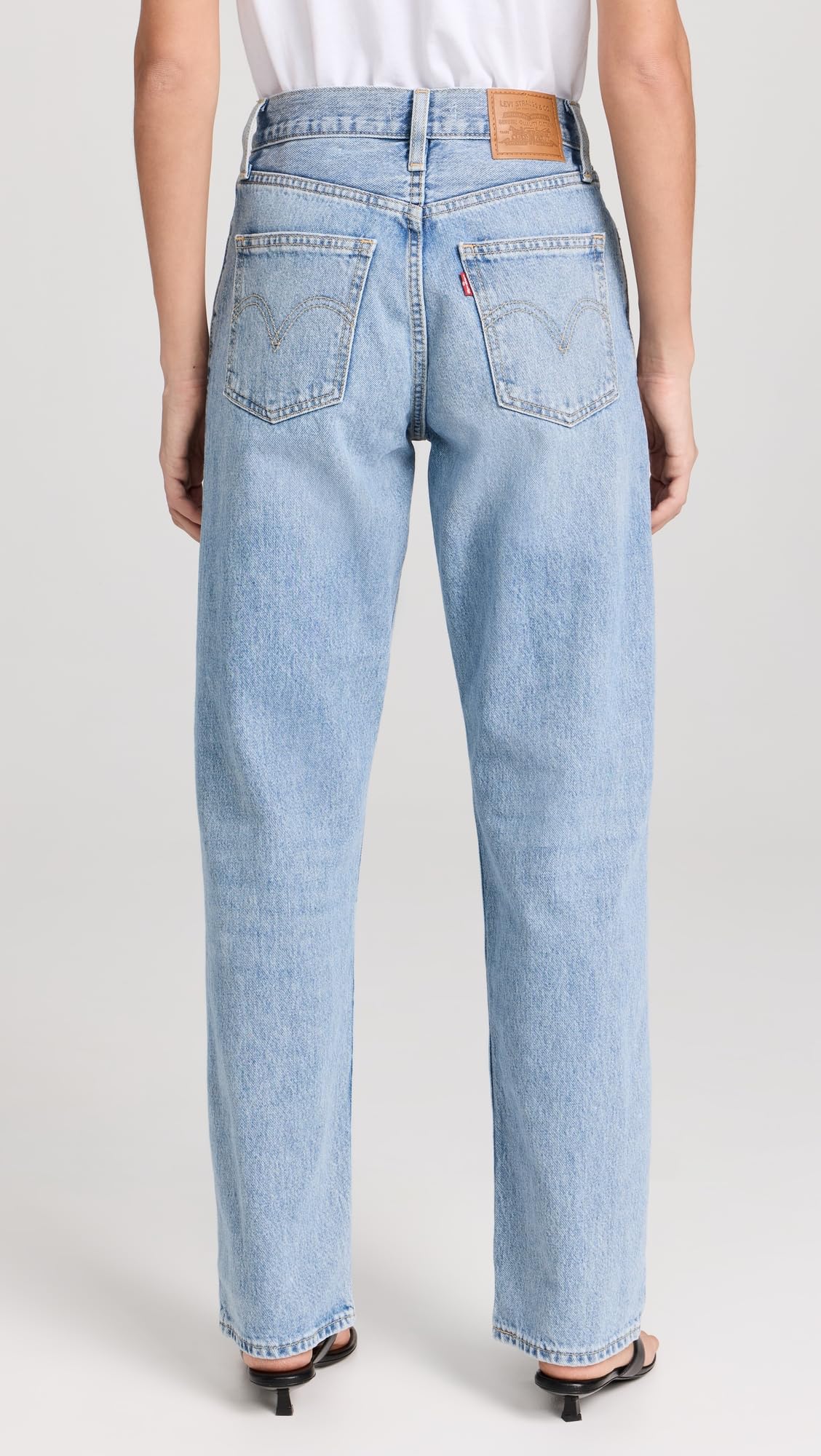 Levi's Women's Dad Jeans - High Waisted Relaxed Fit Vintage Denim Pants for Casual Wear & Everyday Outfits